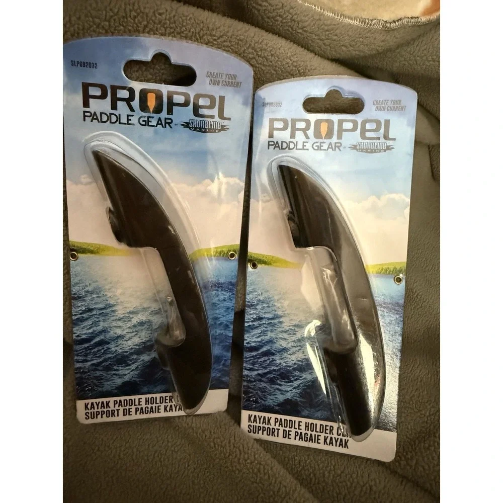 (2) SHORELINE MARINE KAYAK PADDLE HOLDER CLIP ( NEW ) SLPG92032